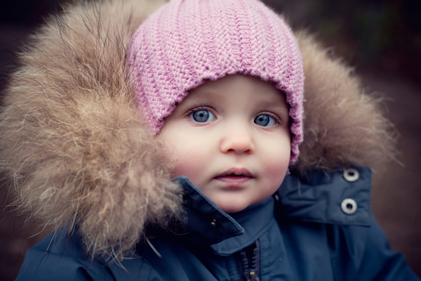 udendørs babyfotografi