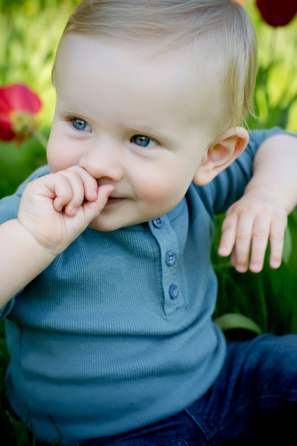 udendørs babyfotografi