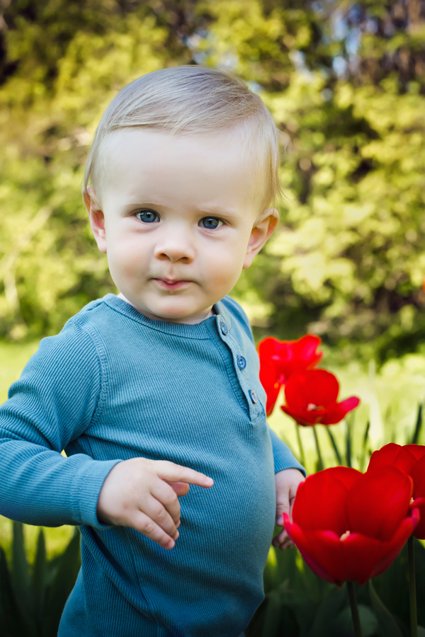 udendørs babyfotografi